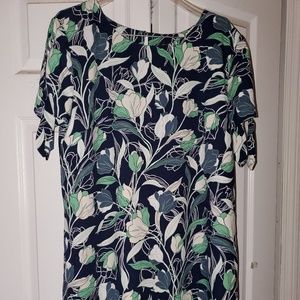 Banana republic floral dress